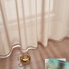 Topfinel Lace Curtains, 78.7 inches (200 cm) Length, Set of