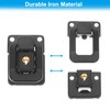 PATIKIL Suitcase Lock Hasp 1.6" x 1.10",1Pcs Iron Toggle Catch
