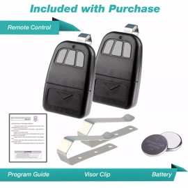 Garage Sync 2 Garage Door Opener 3-Button Remote for Wayne Dalton 309884 3910 297132