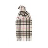 Glen Isla 100% Cashmere Classic Tartan Brushed Cream - Made