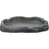 Zoo Med Reptile Rock Food Dish, Medium, 7.25"l x 6"w