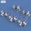 Labasics Metal Joint Clamps 5 Pieces 14mm Silver Lab Clamp