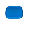 Tupperware 8 Inch Square Plates 4 Blue