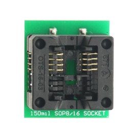 2 Pcs SOIC8 SOP8 to DIP8 Socket Converter Module Programmer Output Power Adapter with 150mil Connector SOIC 8 SOP 8 to DIP 8