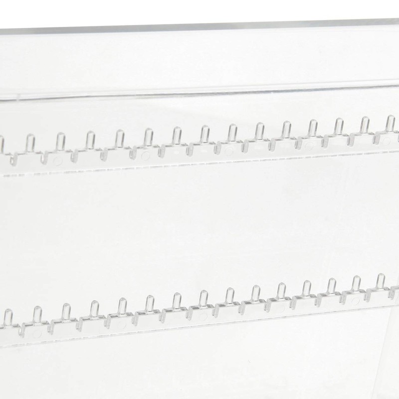 MUJI 38671480 Acrylic Necklace, Pierced Case, Open Type, Approx. Width