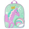 Harry Bear Kids Backpack Princess Unicorn Green