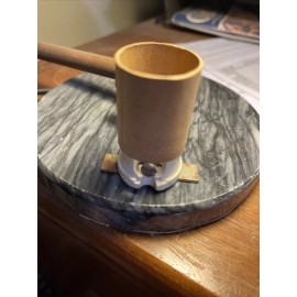 Leviton Vintage  Leviton Porcelain / Copper Socket  with Metal Bracket New Old Stock