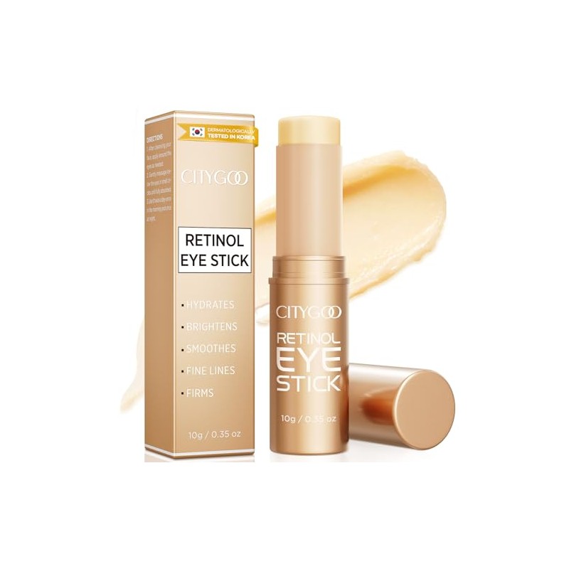 CITYGOO Retinol Eye Stick with Collagen & Hyaluronic Acid