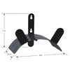Heavy Duty Hose Hanger Black