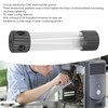 295mm Cylindrical Water Cooling Tank G1/4 Thread PMMA POM Transparent
