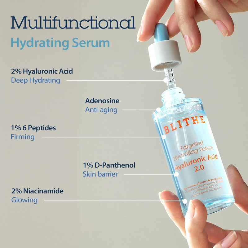 Blithe [Blithe]Targeted Hydrating Serum Hyaluronic Acid 2.0 50ml