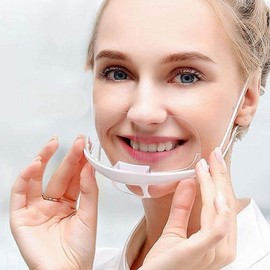 Plastic Sanitary Cooking Mask 10 Count 3ea