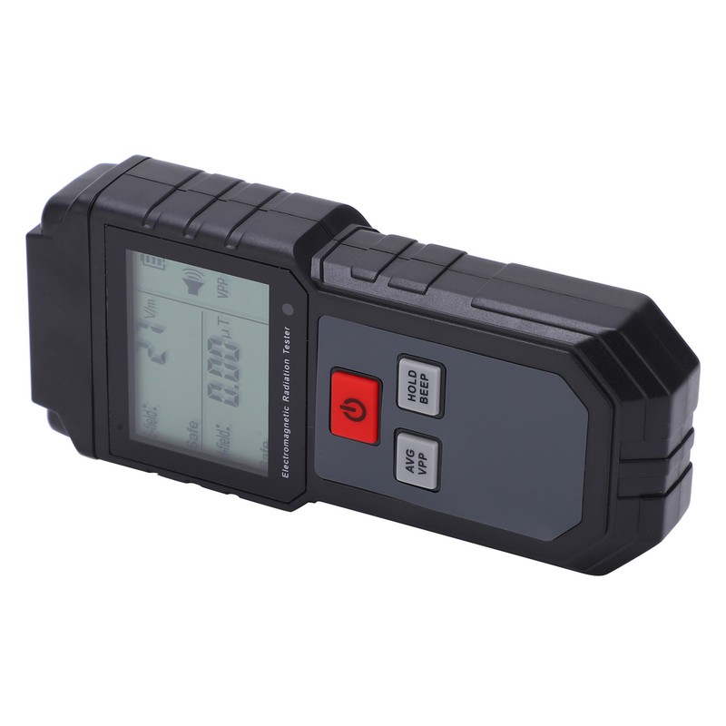 ET825 1V/m1999V/m 0.01μT99.99μT Electromagnetic Radiation Tester HighAccuracy LCD Radiation Detector
