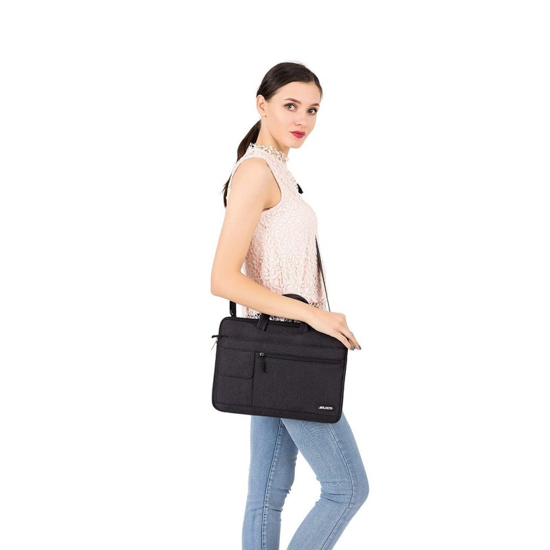 MOSISO Laptop Shoulder Bag Compatible with MacBook Air 13 inch