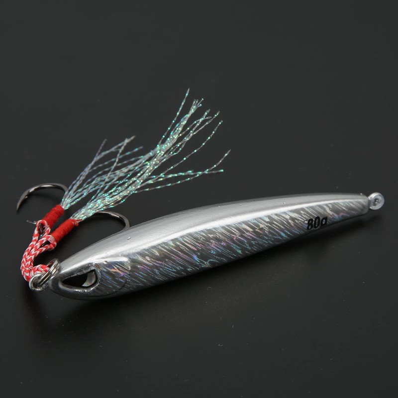 Jig Hard Fishing Lures, Strong Metal Iron Plate Bait, Lightweight