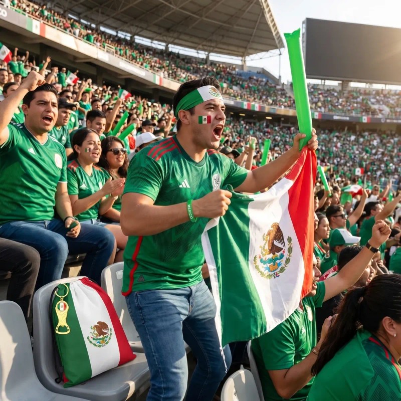 Kit Aficionado 8 Piezas Copa Mundial 2026 México