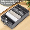 Silverware Storage Box 2 Pack, Flatware Storage Case, Utensil Storage