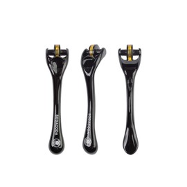 Sodacoda 180 TITANIUM Micro Needles Derma Roller for mild acne scars, mild chicken pox scars, mild ice pick scars, anti ageing treatments, thinning hair, remove pigmentation, graying hair -1.0 mm