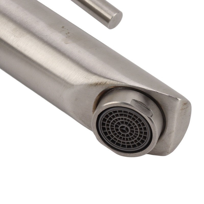 Kitchen Faucet Single Hole Stainless Steel Single Cold Sink Faucet