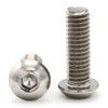 18-8 Stainless Steel Button Head Socket Cap Screws #4-40 x