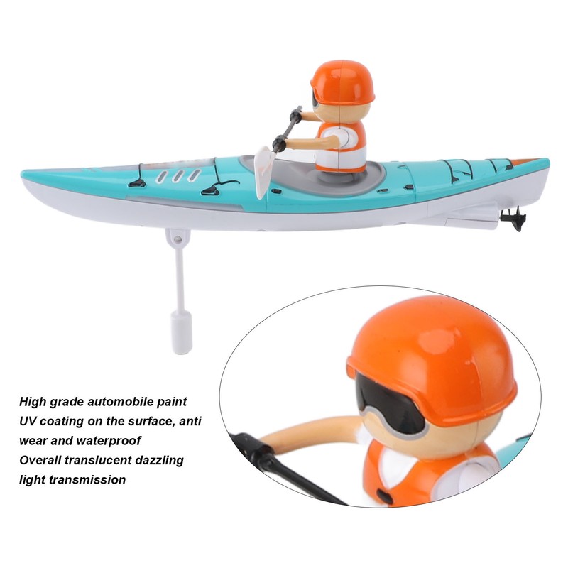RC Kayak Boat Multipurpose Fun Innovative Realistic 2.4G Remote Control