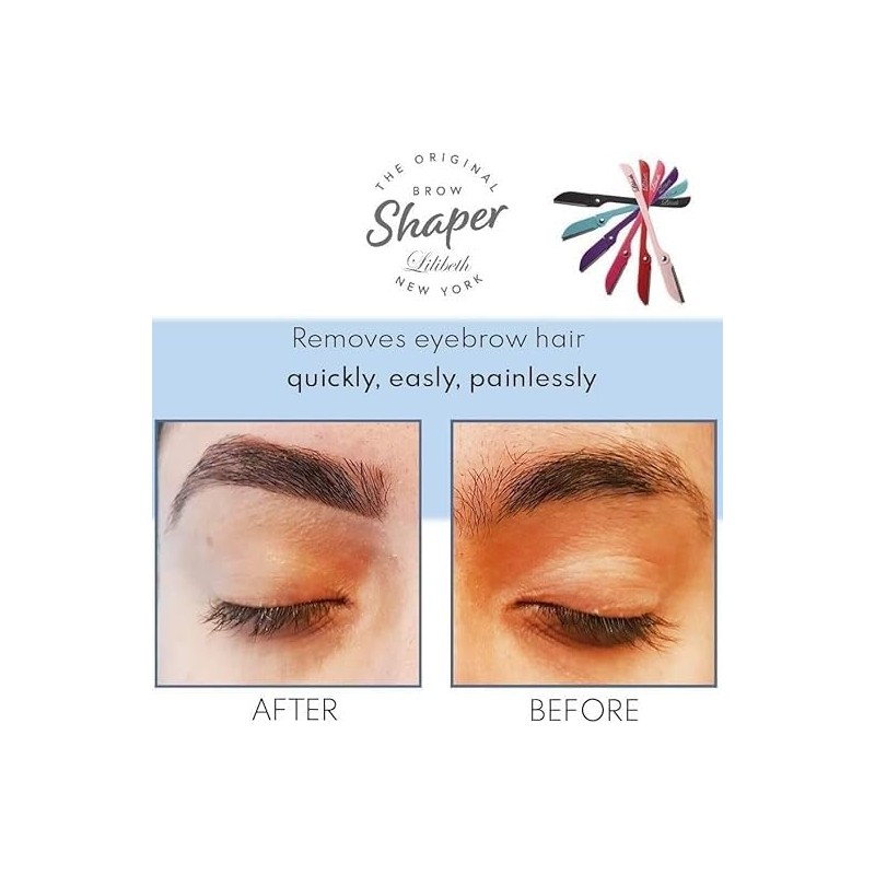 Lilibeth Brow Shaper - Dermaplaning Blades for Face - Face