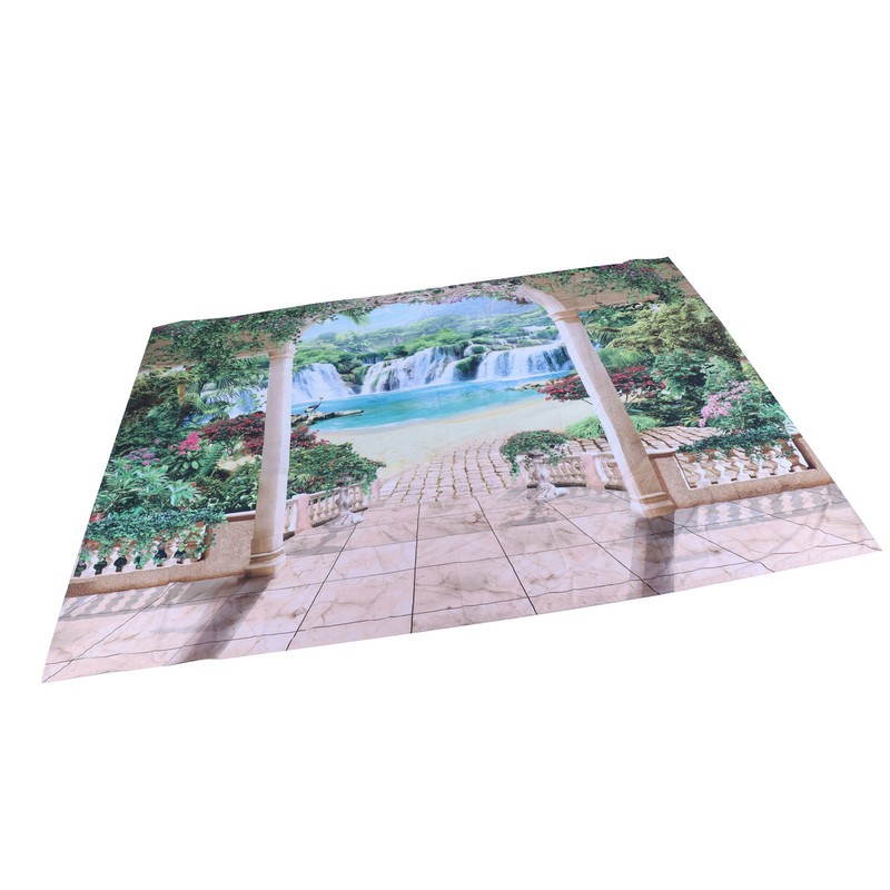 Landscape Tapestry 7.5x5.9ft Polyester Fiber Durable Background Wall Hanging Decorative