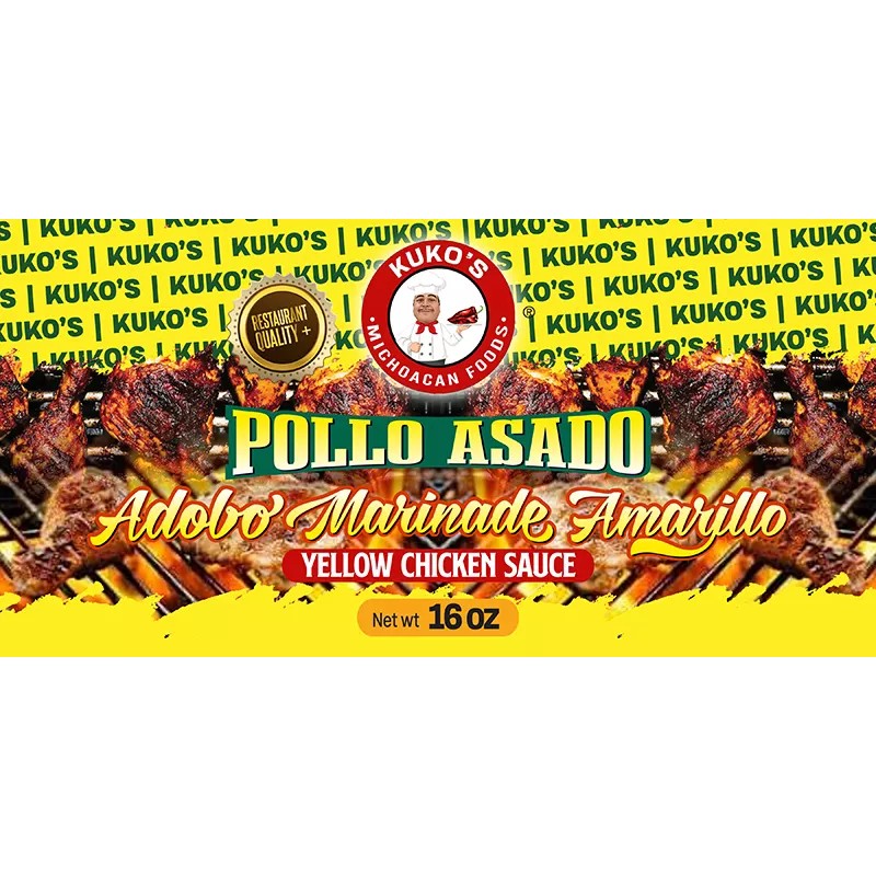 Kuko's M Foods POLLO ASADO AMARILLO MARINADE - 16 oz