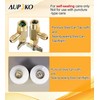 Aupoko R134A Self-Sealing Can Tap with Tank Adapter, 1/2" Acme