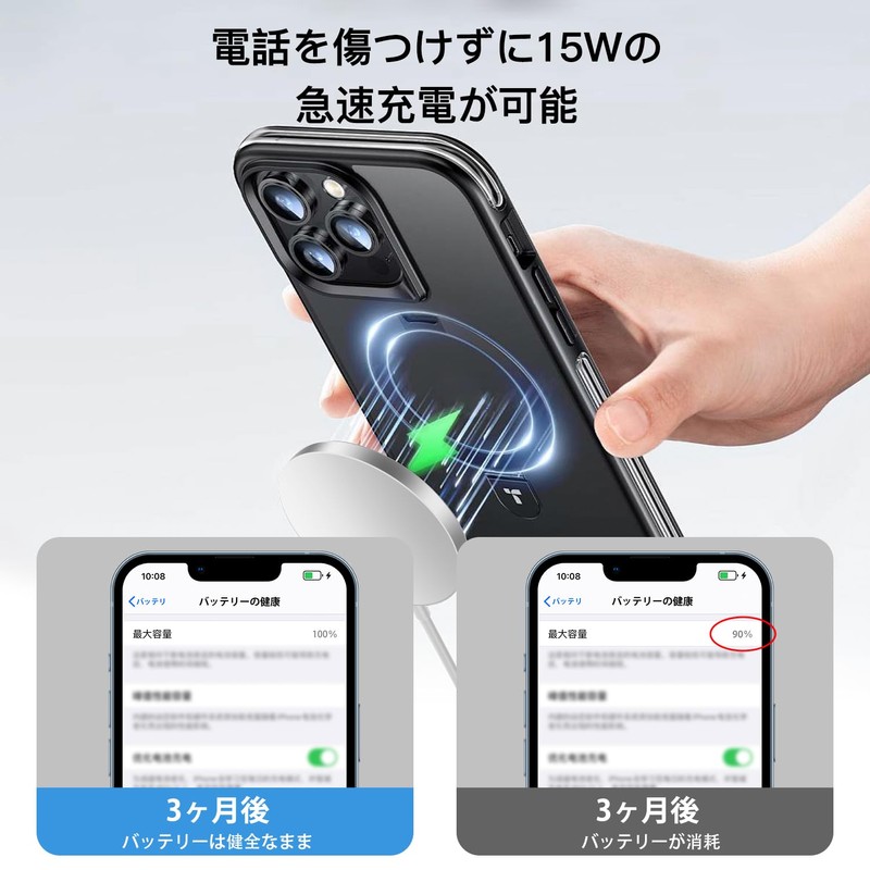 Charger, Magnetic Wireless Charger, Magnetic, Magsafe Charger, 15/Plus/Pro/Pro Max, 14/Plus/Pro/Pro