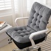 MTICYL Desk Chair Cushion with Ties,Non-Slip Office Seat Cushion with