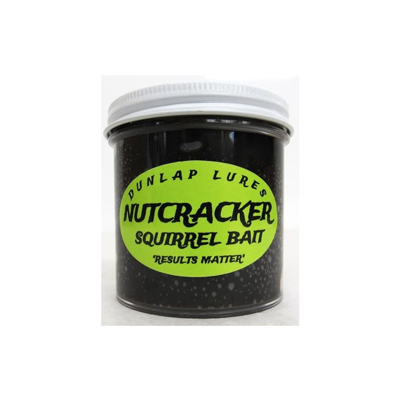 Nutcracker Squirrel ADC Bait Dunlap Lures 6 Ounce Jar