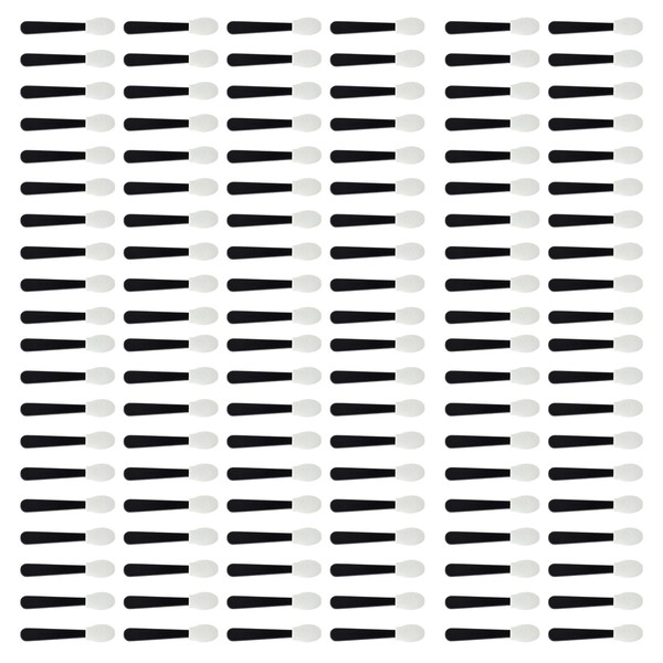 120PCS Eyeshadow Applicators,Eye Shadow Applicator Sticks,Mini Disposable Eyeshadowapplicator,Portable Eyeshadow Sponge,Suitable
