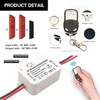 DieseRC AC 110V 120V 220V 240V Wireless Remote Control Light