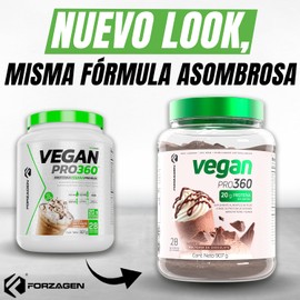 Forzagen Vegan Protein 360 2 Lbs 27 Servings, Plant Based Protein Extracted from Quinoa, Brown Rice and Pea Isolate Protein, Dairy, Soy and Gluten Free, Nom GMO (Chocolate Milkshake)