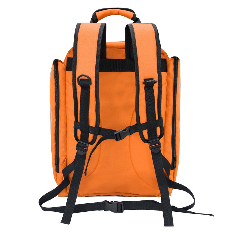 First Aid Bag Multi-Pocket Empty Emergency Backpack First Responder Trauma
