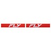Fly Racing Focus Goggle Red/White-Youth | ATV Clear Vision &