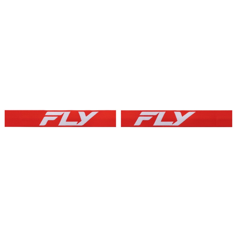 Fly Racing Focus Goggle Red/White-Youth | ATV Clear Vision &