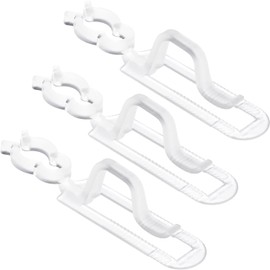 Christmas Light Clip All in One Outdoor Gutter Shingle Clips 100 Pieces Holiday Hanger Hooks Compatible with C9 C7 for Roof, Roof Ridge Line, Fence