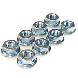 ReplacementScrews Bed Frame Nuts Compatible with IKEA Part 114254 (MALM, HELLEFJORD) (Pack of 8)