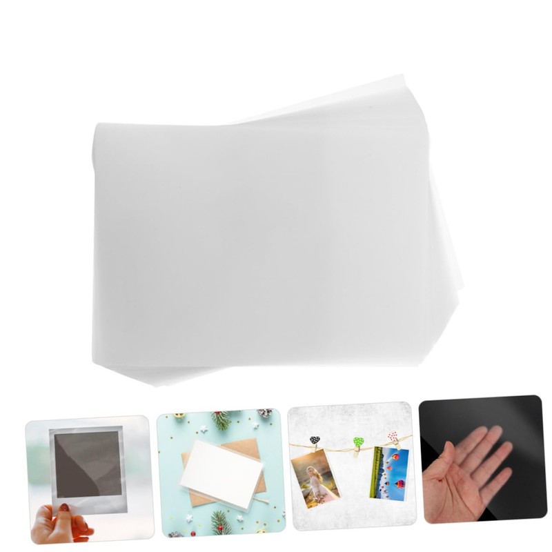 OHPHCALL Thermal Laminating Pouches 100pcs Lamination Sheets Laminating Film for