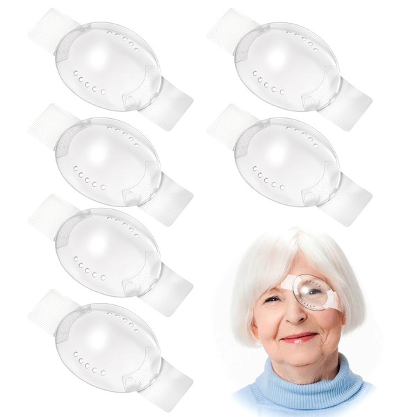6 Pcs Eye Shield After Surgery, Practical Clear Eye Patch