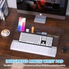 Laokiiy Keyboard Riser,Computer Stand Acrylic Tilted Holder for Easy Ergonomic