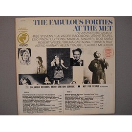 The Fabulous Forties At the Met by Columbia Odyssey [Vinyl]