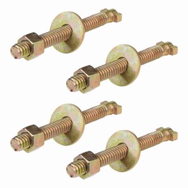 Metal Brake Cage Screw, Universal Commercial Screws Replacement Screws for Semi Truck, Air Spring Brake 800921 TR800921 for Vehicle Movement (4 Pack)