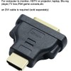DTECH DVI Female to HDMI Male Adapter Bi-directional DVI-I 24+5