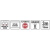 Yato YT-7103 - Measuring Nylon Tape 3mx16mm Magnes