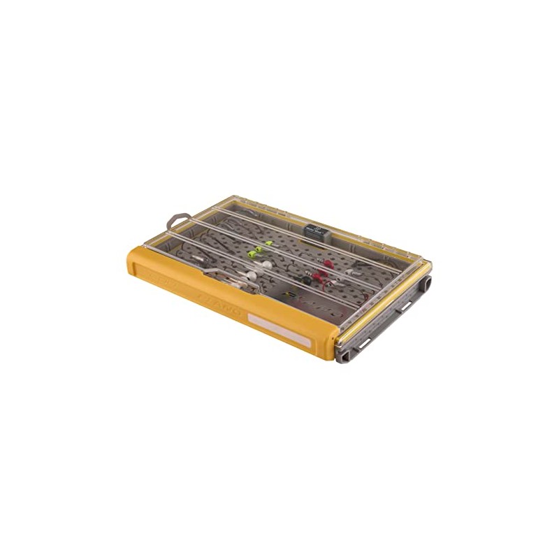 Edge 3600 Hook Utility Box Clear/Yellow