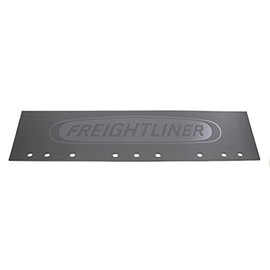 Freightliner Black Rubber 6" x 24" Semi Truck Mud Flap-Quarter Fender Flaps-Set
