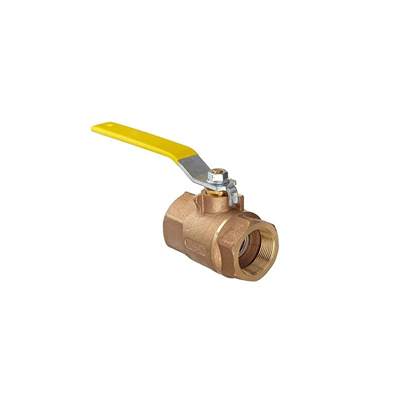 Mildon Rough Brass Gas and Water Tested Dual Ball Valve,